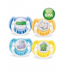 Пустышка силиконовая Avent Philips Дизайн BPA-Free 6-18 мес 2шт